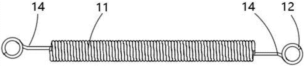 彈簧(huáng)的主視圖 彈簧的(de)主視圖